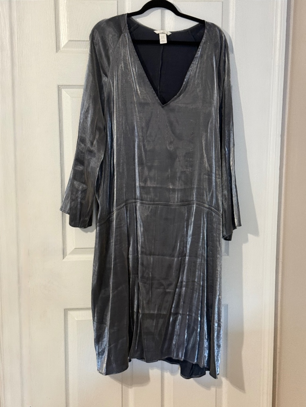 Silver Metallic Dress Size XXL